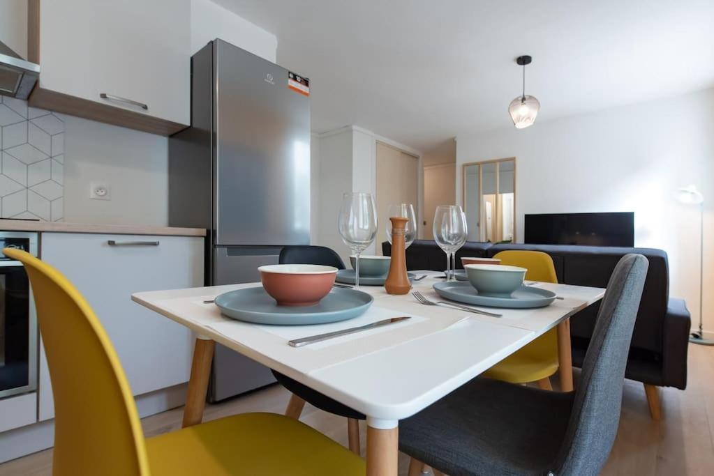 Appartement Renove Pour 6 Avec Parking Villeurbanne Exterior foto